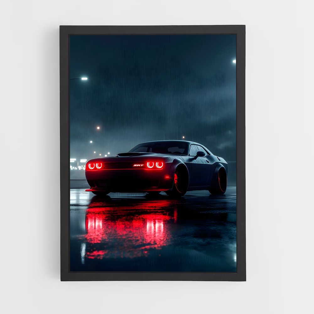 Poster Monstre de pluie – affiche Dodge (vue 2)